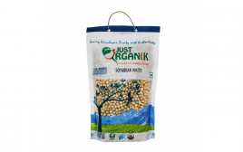 Just Organik Soyabean White   Pack  500 grams